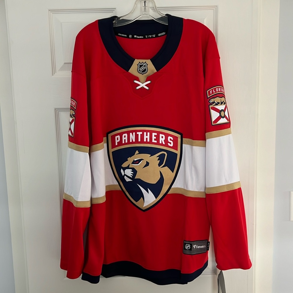 NWT Fanatics Florida Panthers Men’s XL jersey